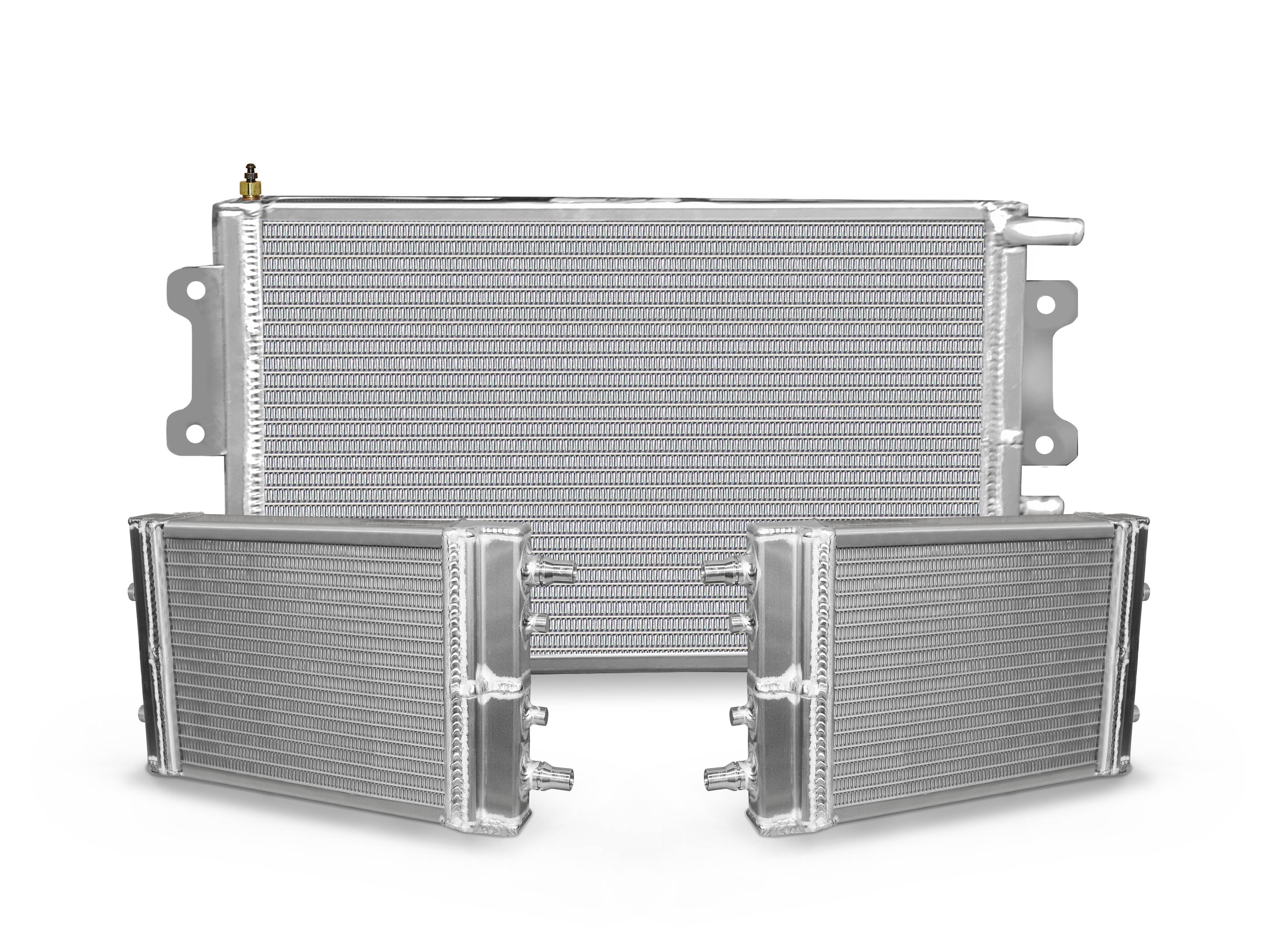 Afco Racing Products Direct-Fit Heat Exchanger - Chevy Camaro 2017-21 - Aluminum