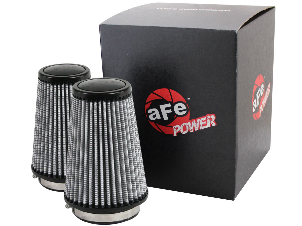 AFE Magnum FLOW Intake Replacement Air Filter, White, Universal, Each