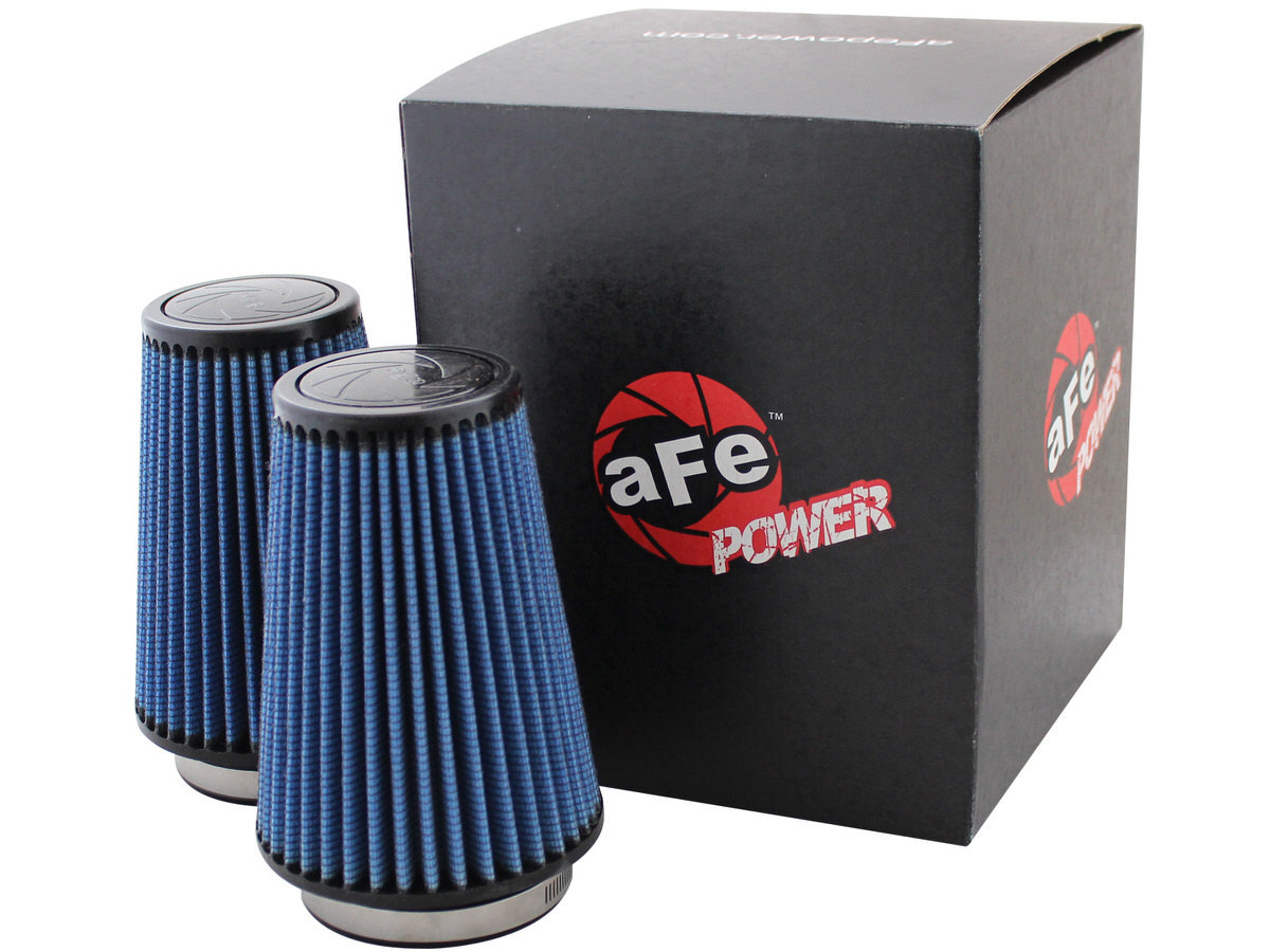 AFE Magnum FLOW Intake Replacement Air Filter Cotton, Blue, Universal, Each