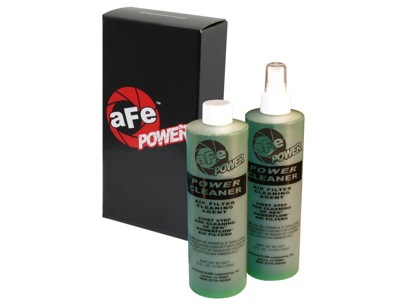 AFE Air Filter Cleaner, Power Cleaner, Two 12 oz Spray Bottles, Kit