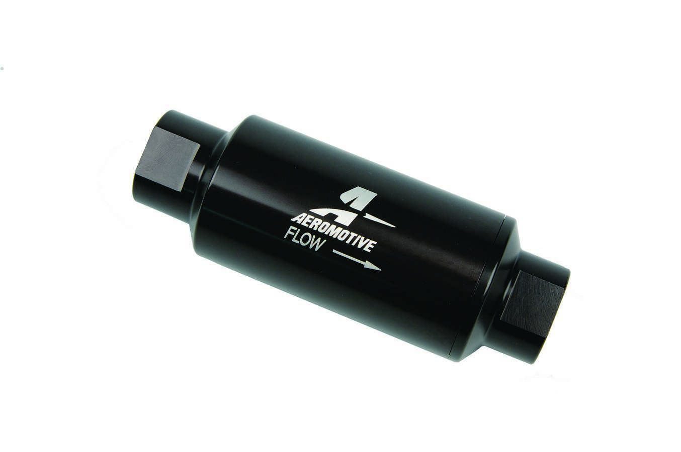 AEROMOTIVE Inline Fuel Filter - 10 Micron- Black