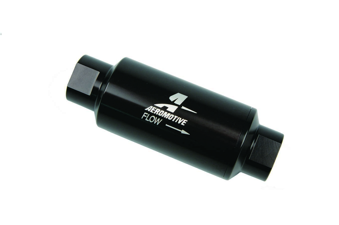 AEROMOTIVE Inline Fuel Filter - 100 Micron- Black