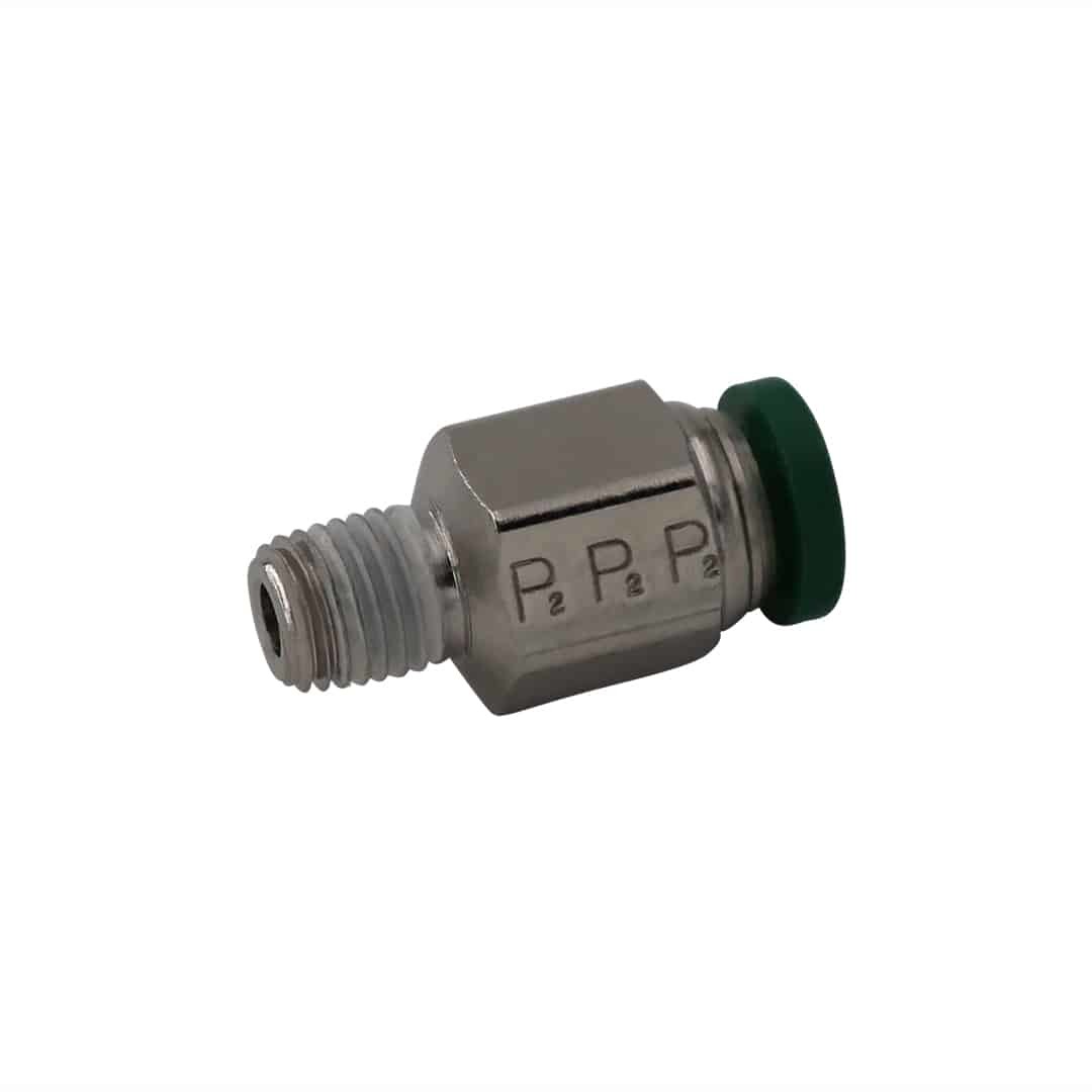 Aeromotive Fitting, 1/16-NPT to 1/4 Tube, Straight
