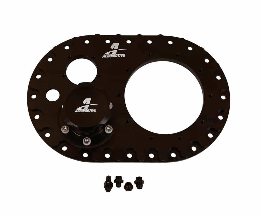 AEROMOTIVE Fuel Cell Plate Assembly Billet Alm. 6 x 10