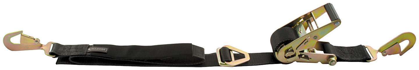 ALLSTAR, Ratchet Tie Down, 2 in Wide, 8 ft Long, 1660 lb Capacity, Twisted Snap