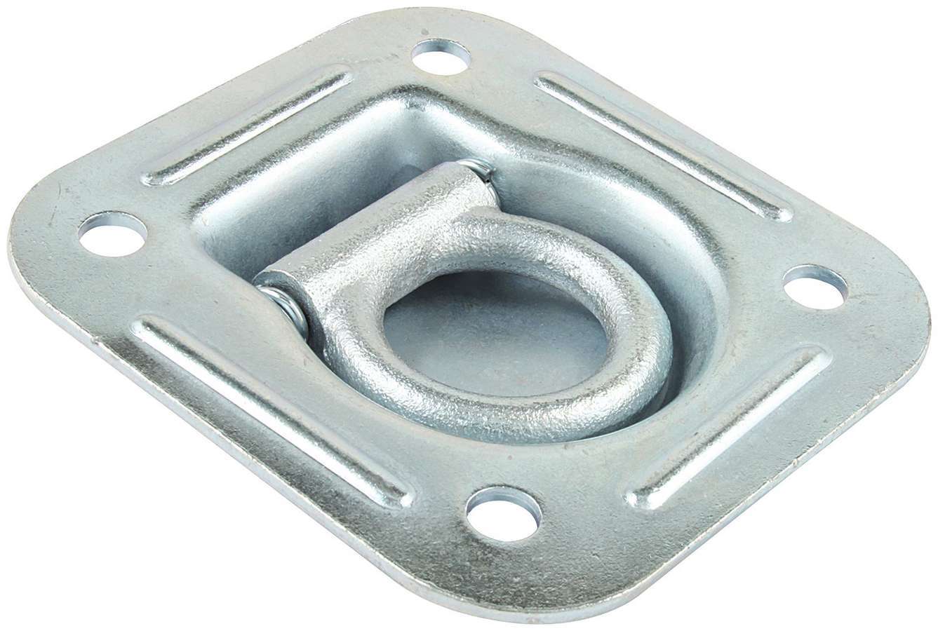 ALLSTAR, Trailer D-Ring, 4-1/2 x 5 in, Steel, Zinc Oxide, Set of 10