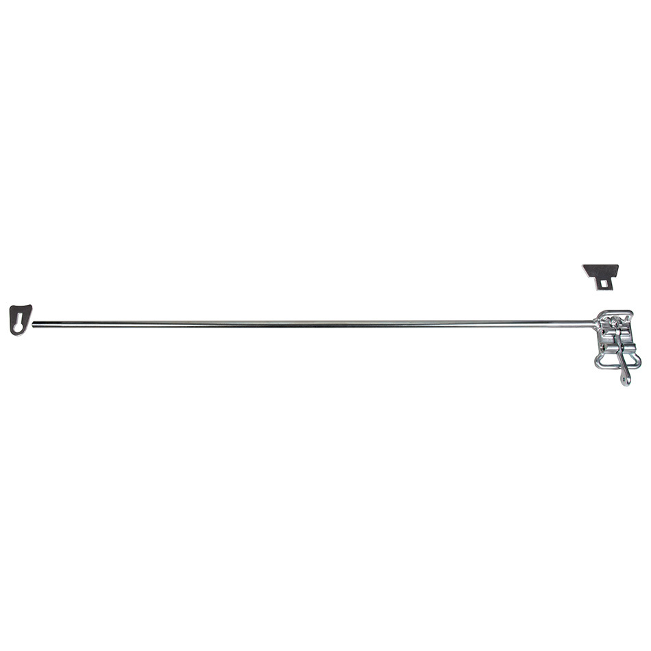 ALLSTAR, Window Net Installation Kit, Round Bar, Latch Style, Hardware Included,