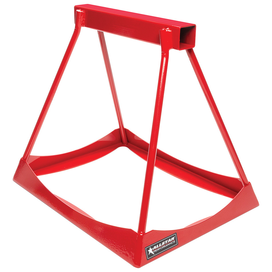ALLSTAR, Jack Stand, 14 in Tall, 12 x 15 in Rectangle Base, Stackable, Steel, Re