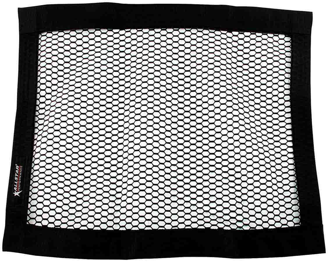ALLSTAR, Window Net, Mesh, 18 x 22 in Rectangle, Black, Each