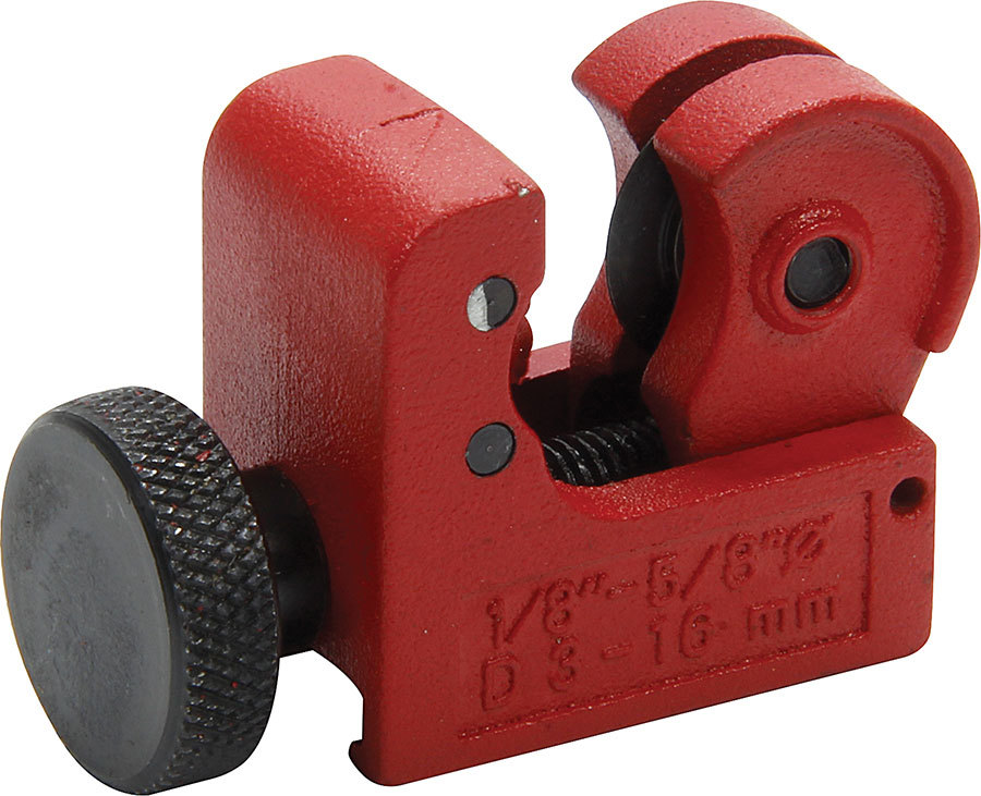 ALLSTAR, Tubing Cutter, Mini, Steel, Red, 1/8 to 1-1/8 in Tubing, Each