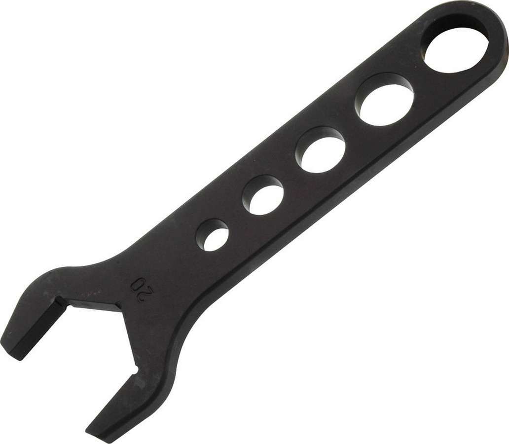 ALLSTAR, AN Wrench, Single End, 20 AN, Aluminum, Black Anodized, Each