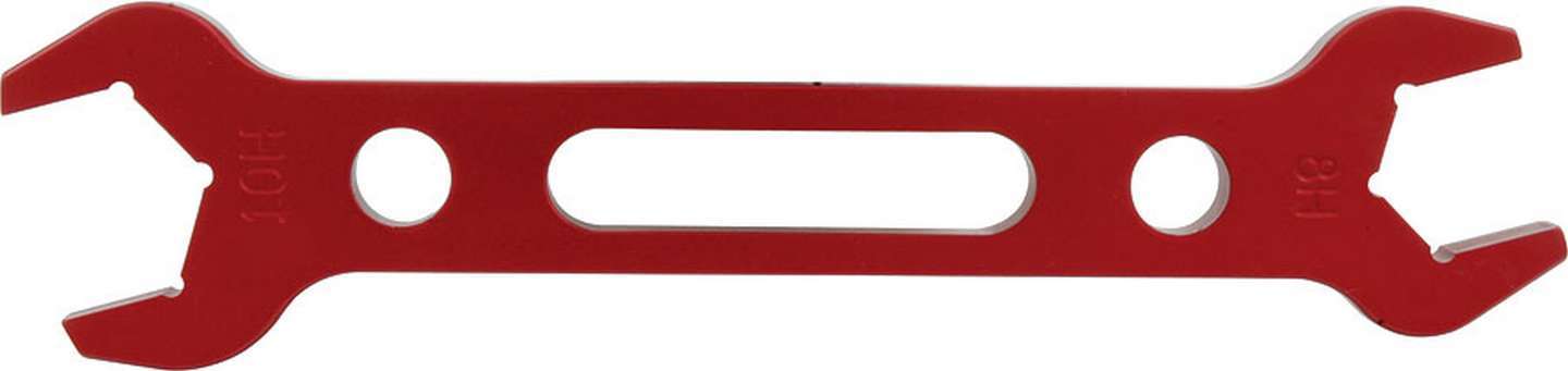 ALLSTAR, AN Wrench, Double-End, 8 AN Nut to 10 AN Socket, Aluminum, Red Anodized