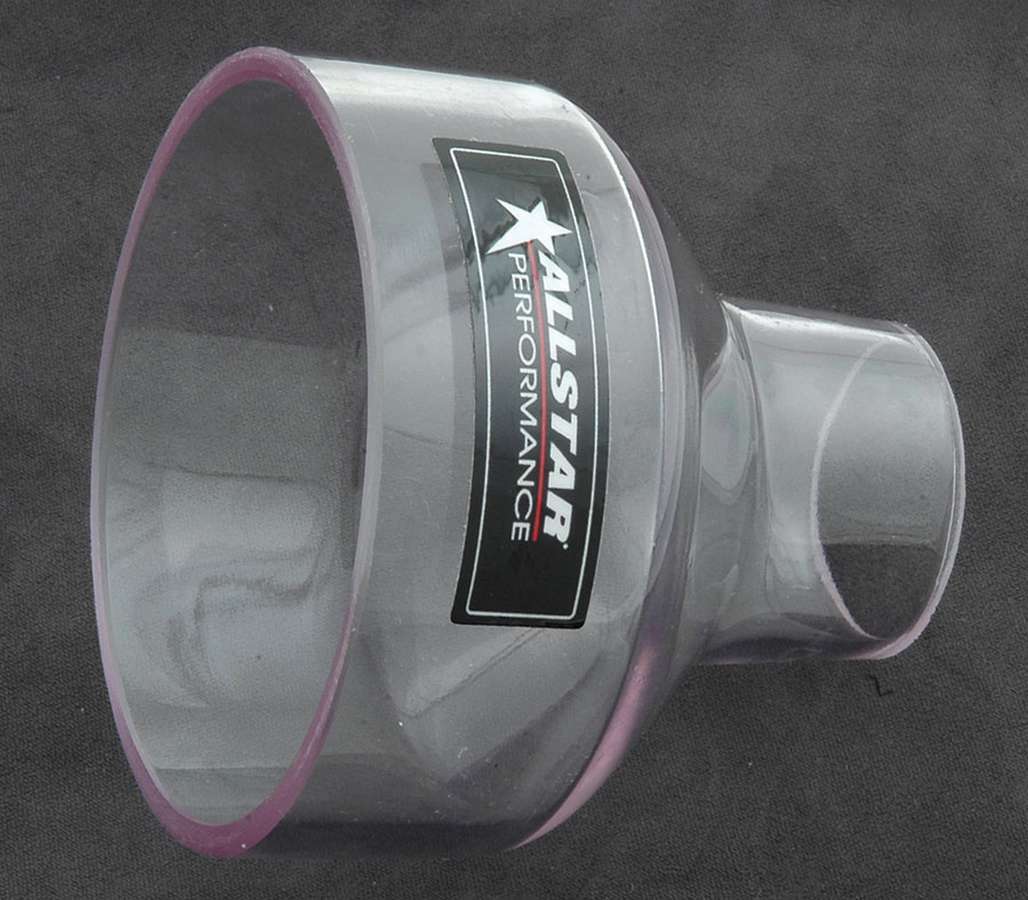 ALLSTAR, Helmet Air Hose Adapter, 2-1/2 in Hose to 1-1/4 in Hose, Plastic, Clear