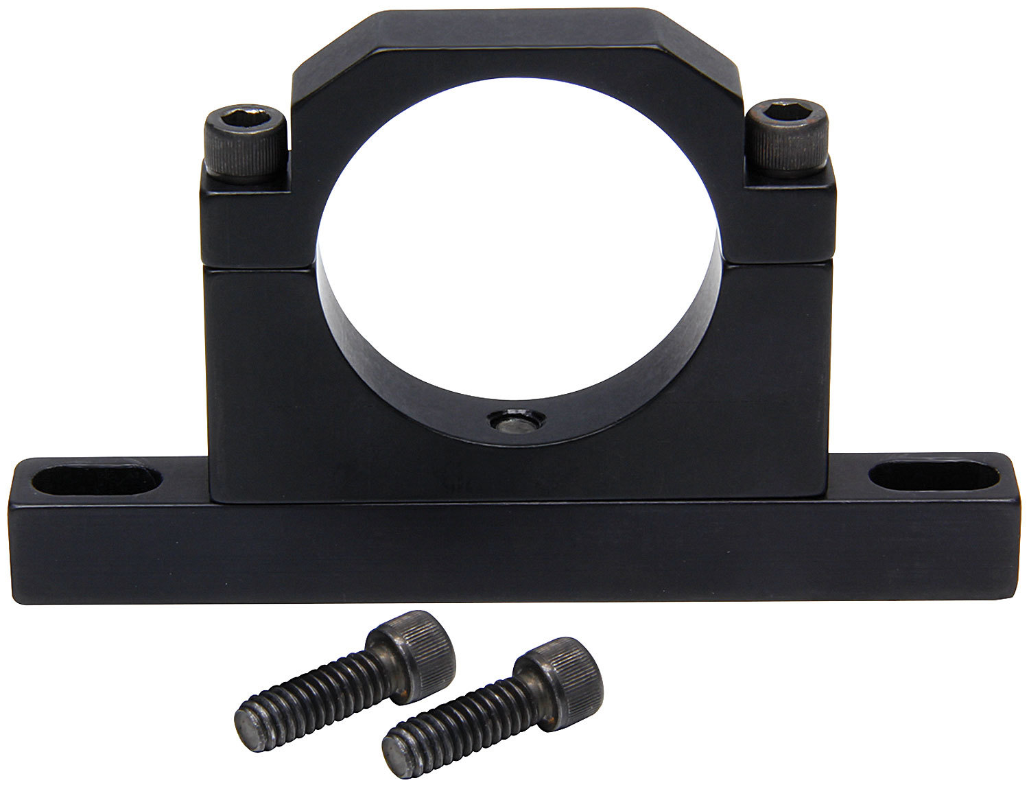 ALLSTAR, Overflow Tank Bracket, Clamp-On, Aluminum, Black Anodized, 1-3/4 in OD
