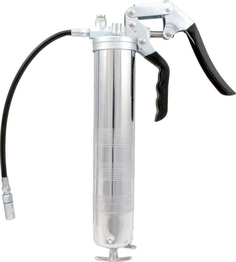 ALLSTAR, Grease Gun, Pistol Grip, 12 in Long Hose, Air Bleed Valve, Steel, Zinc