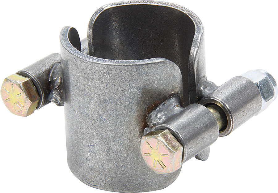 ALLSTAR, Tube Clamp, 2-Bolt, 1-3/4 in ID, 2 in Wide Steel, Steel, Natural, Set o