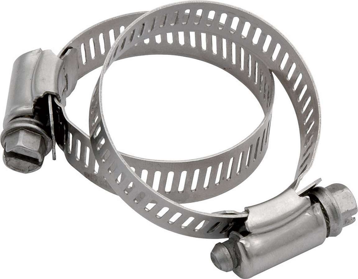 ALLSTAR, Hose Clamp, Worm Gear, 2 in, Stainless, Pair