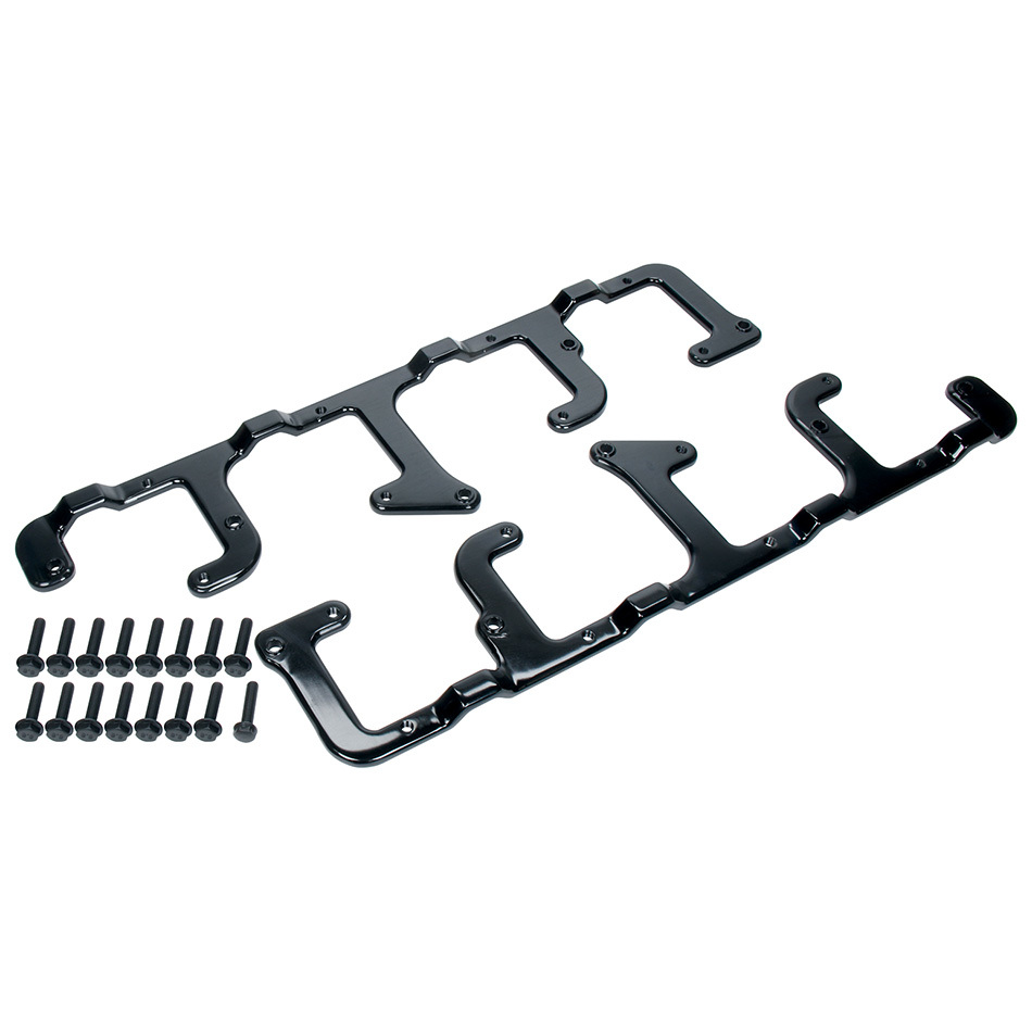 ALLSTAR, Ignition Coil Bracket, Coil Pack Style, Over Valve Cover, Aluminum, Bla