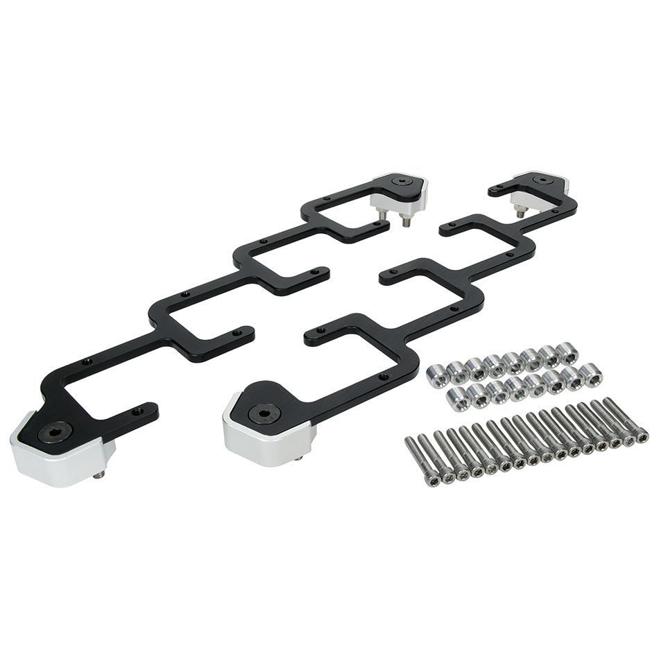 ALLSTAR, Ignition Coil Bracket, Coil Pack Style, Aluminum, Black Anodized, Remot