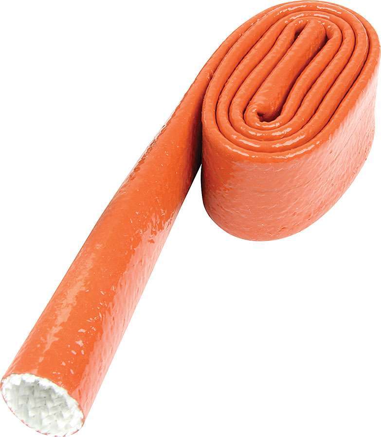 ALLSTAR, Hose and Wire Sleeve, 7/8 in ID, 3 ft, Silicone/Fiberglass, Orange, Eac