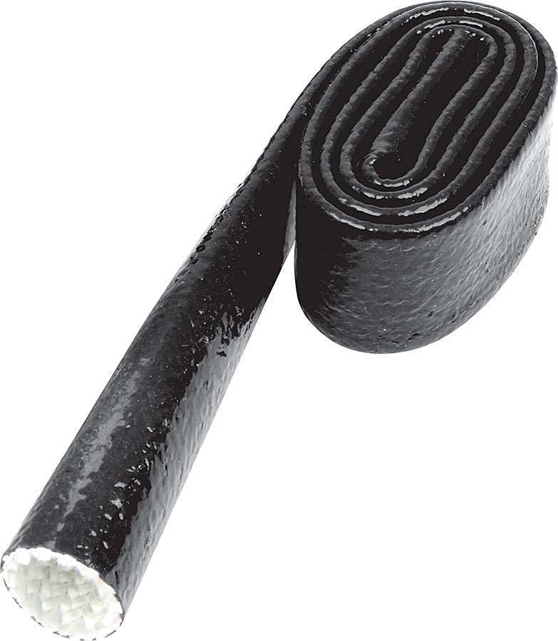 ALLSTAR, Hose and Wire Sleeve, 7/8 in ID, 3 ft, Silicone/Fiberglass, Black, Each