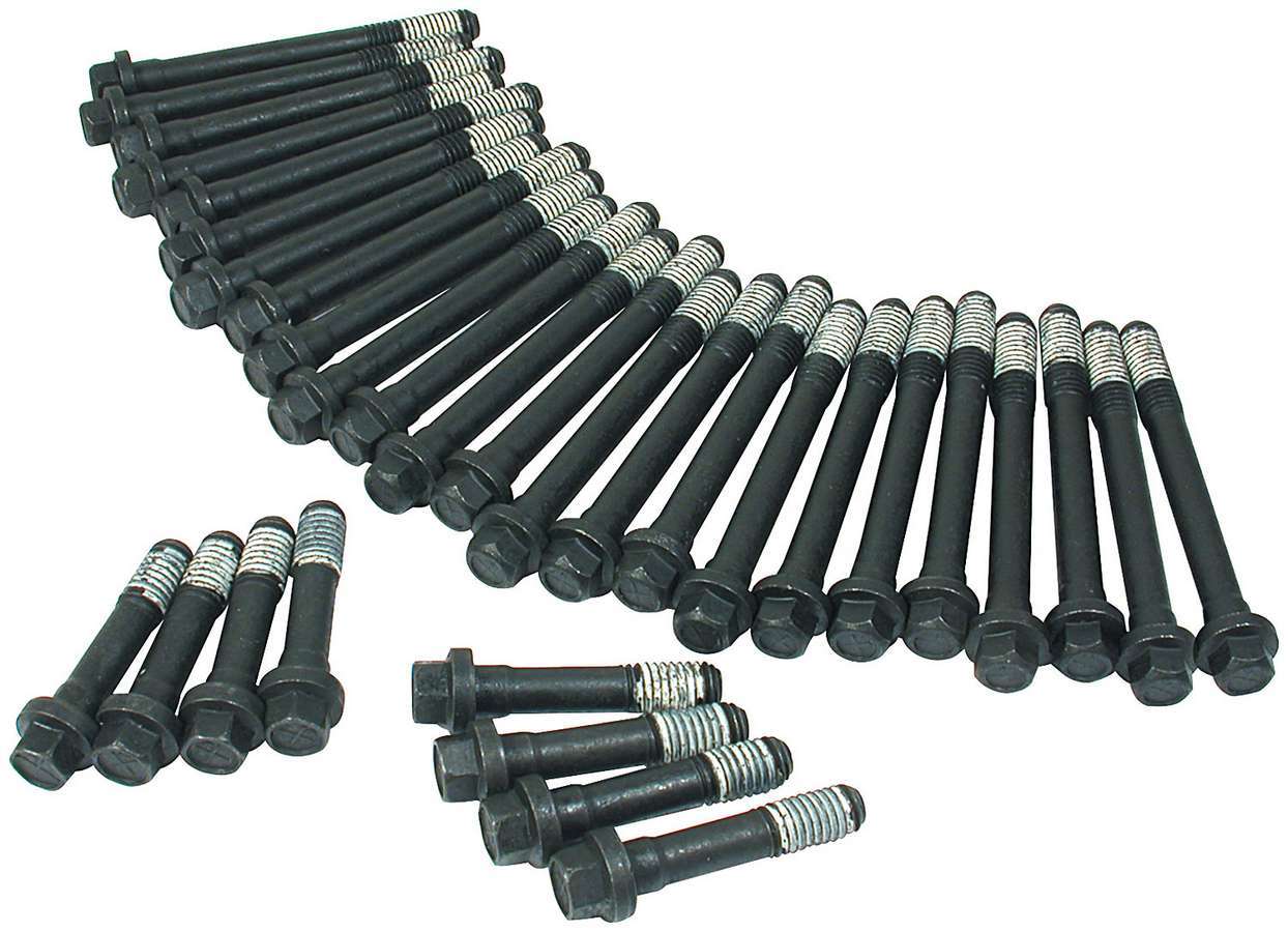 ALLSTAR, Cylinder Head Bolt Kit, Hex Head, Steel, Black Oxide, Big Block Chevy,