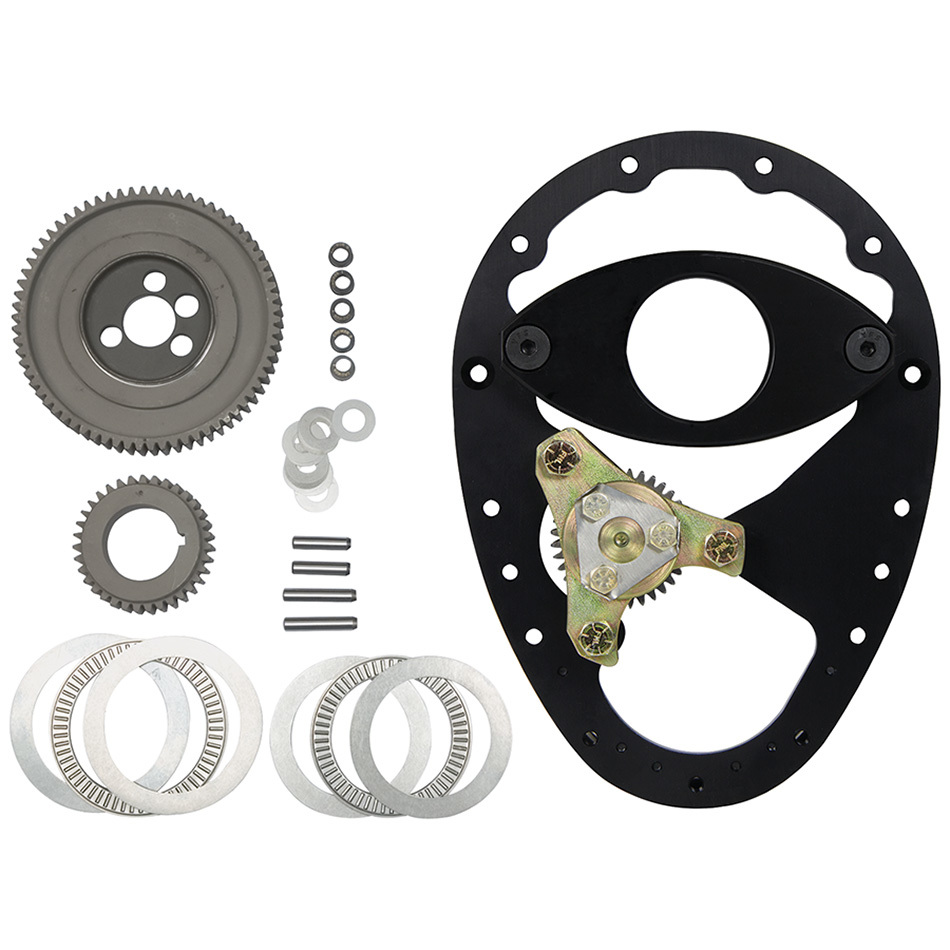 ALLSTAR, Timing Gear Drive, 3 Gear Drive, Raised Cam Gear, Aluminum Plate/Steel
