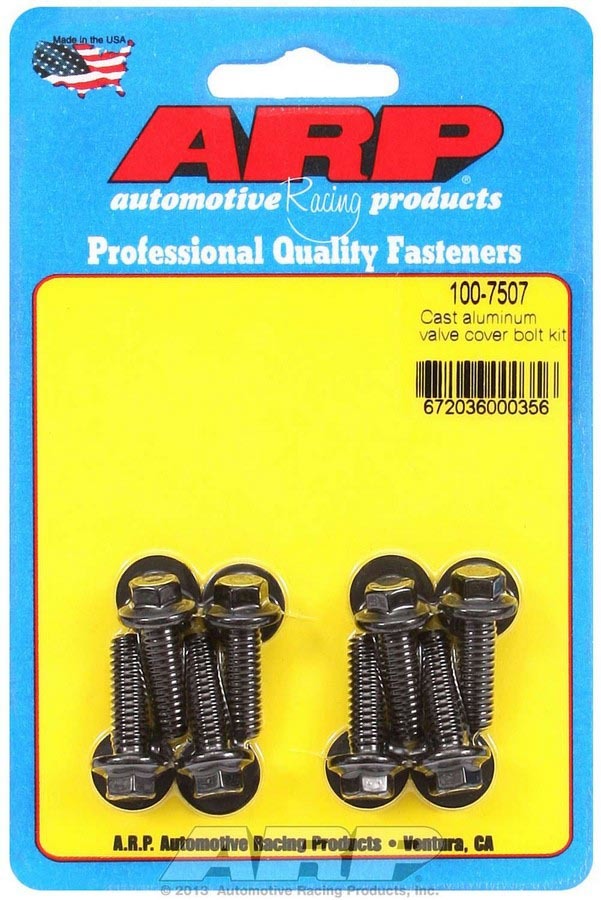 ARP 100-7507 Valve Cover Bolt Kit 6pt 1/4-20 x .812 (8pk)