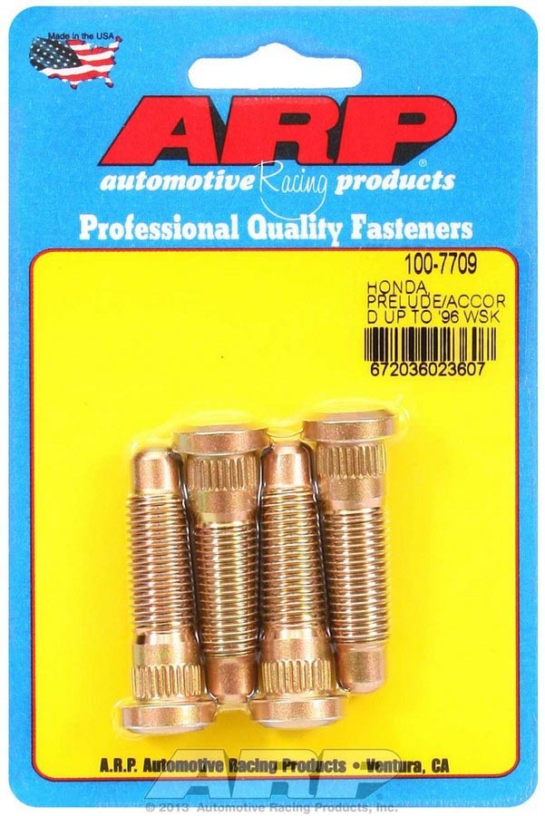 ARP 100-7709 Wheel Stud Kit - M12x1.5 1.850/.485 Knurl