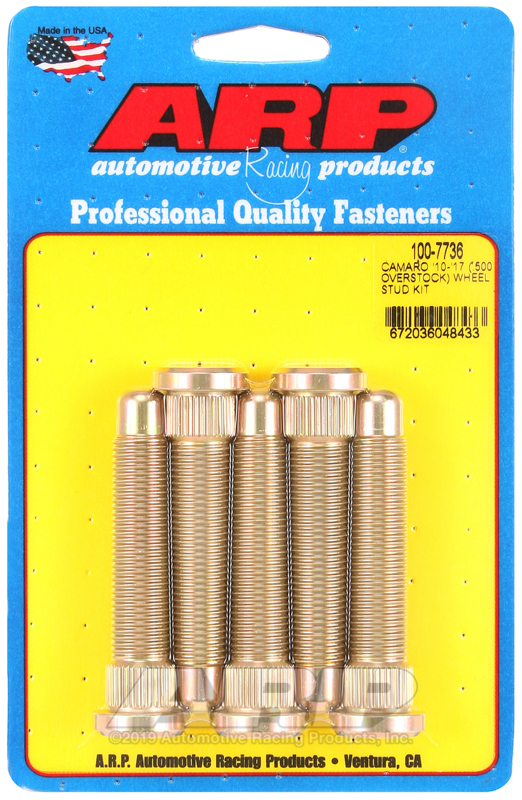 ARP 14 mm x 1.50 Thread Wheel Stud - Set of 5 - 2.700 in Long