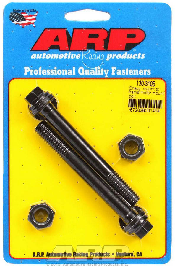 ARP 130-3105 Chevy V8 Motor Mount to Frame Bolt Kit - 6pt.