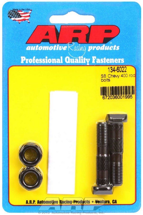 ARP 134-6022 SBC Rod Bolt Kit - Fits 400 (2-Pack)