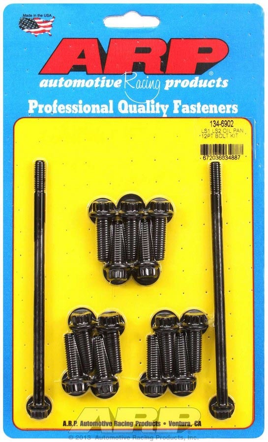 ARP 134-6902 LS1/LS2 Oil Pan Bolt Kit 12pt.