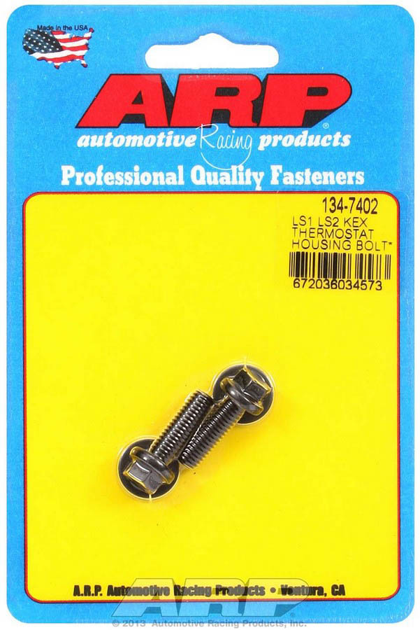 ARP 134-7402 Thermostat Housing Bolt Kit - 6pt. LS1/LS2