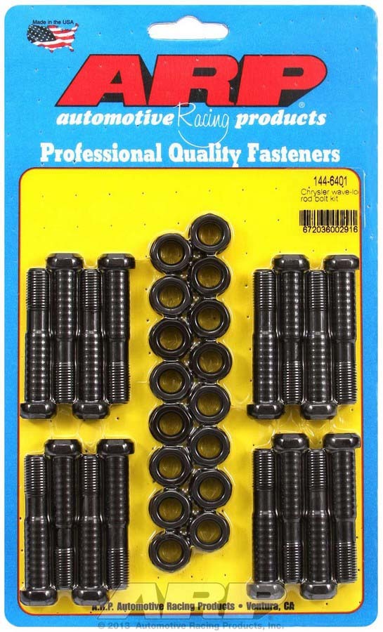 ARP 144-6401 SBM Rod Bolt Kit - Fits 318/340/360