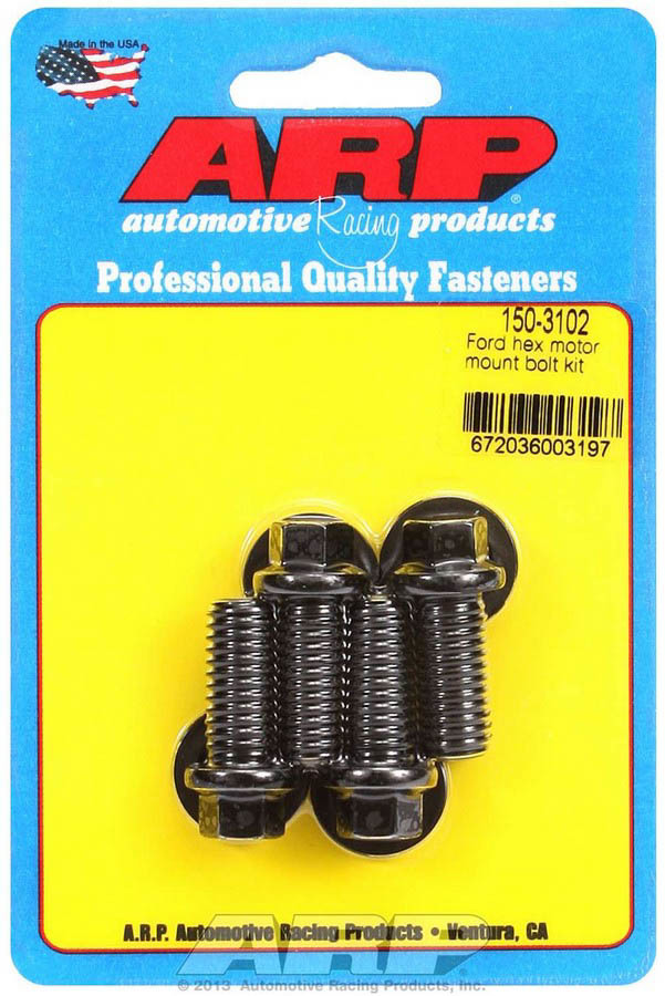 ARP 150-3102 SBF Windsor Motor Mount Bolt Kit 6pt.