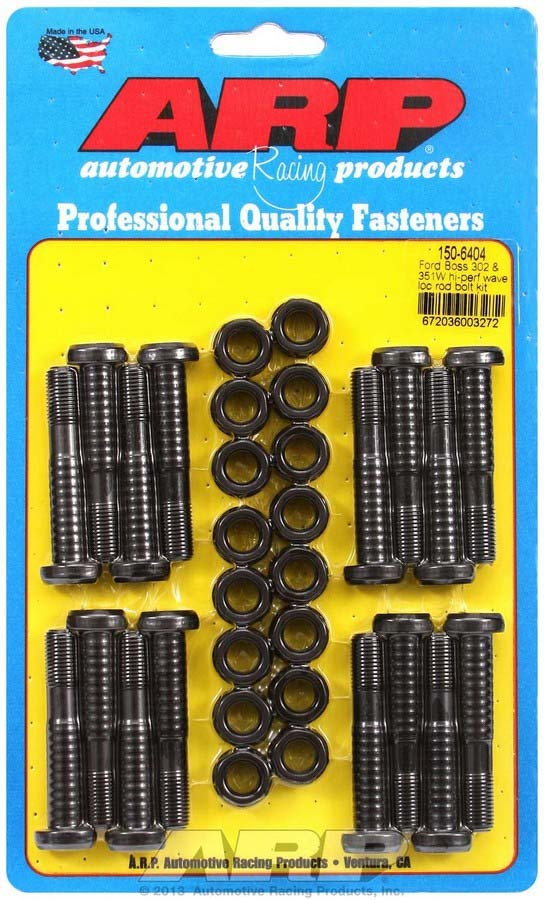 ARP 150-6404 SBF Rod Bolt Kit - Fits Boss 302/351W