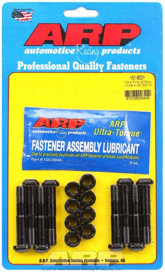 ARP 151-6001 Ford Rod Bolt Kit - Fits 2000cc Inline 4