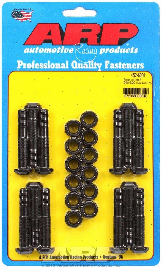 ARP 152-6001 Ford Rod Bolt Kit - Fits 240-300 Inline 6