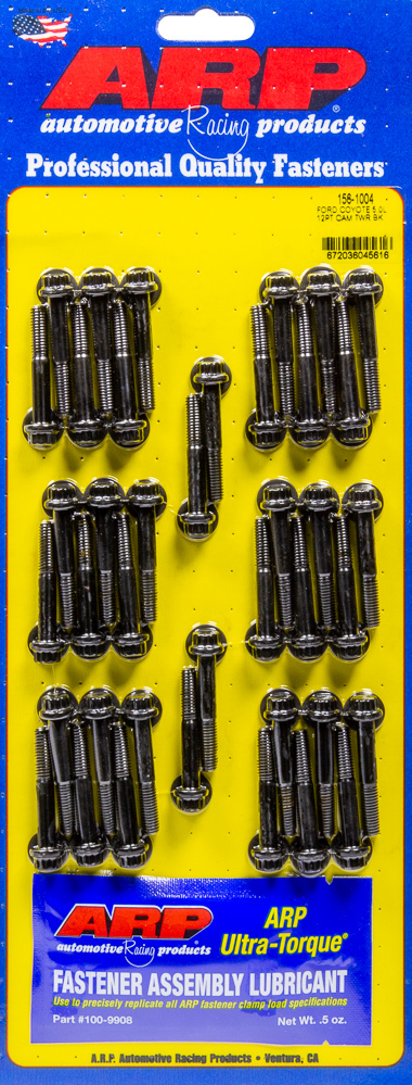 ARP 156-1004 Cam Tower Bolt Kit Ford 5.0L Coyote 12pt 6mmx1.0