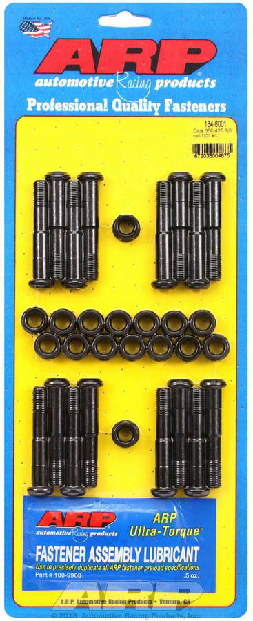 ARP 184-6001 Olds Rod Bolt Kit - Fits 307/350/403/425