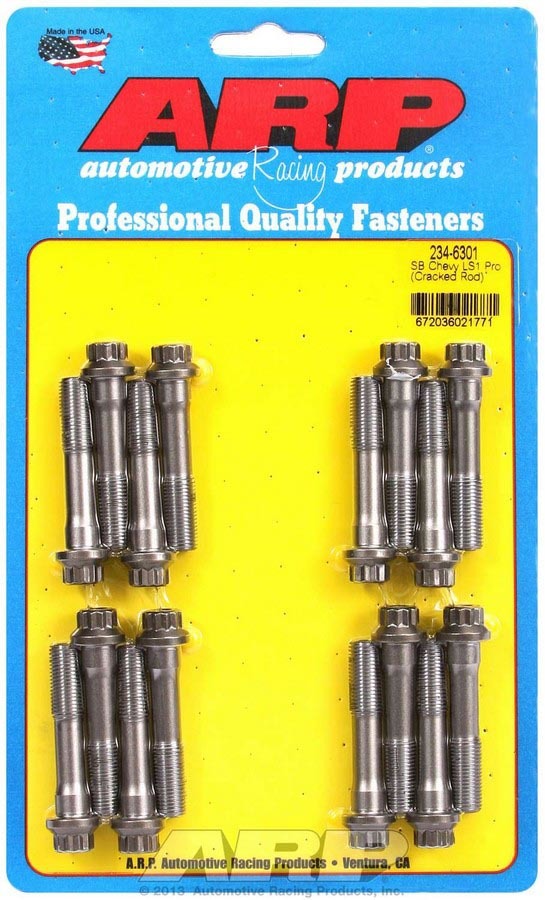 ARP 234-6301 SBC Rod Bolt Kit - Fits LS1 Cracked Rod