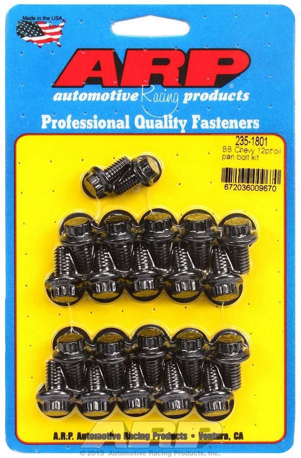 ARP 235-1801 BBC Oil Pan Bolt Kit