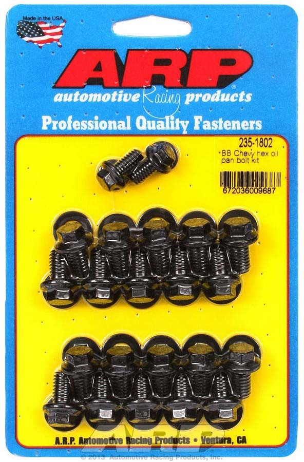ARP 235-1802 BBC Oil Pan Bolt Kit