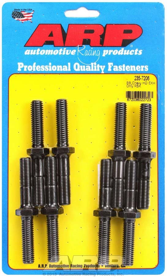 ARP 235-7206 BBC Rocker Arm Stud Kit Exhaust Only (8)