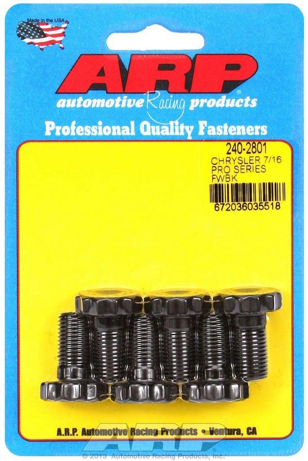 ARP 240-2801 Mopar Flywheel Bolt Kit - 7/16