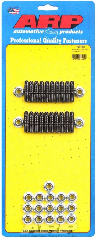 ARP 245-1901 BBM Oil Pan Stud Kit
