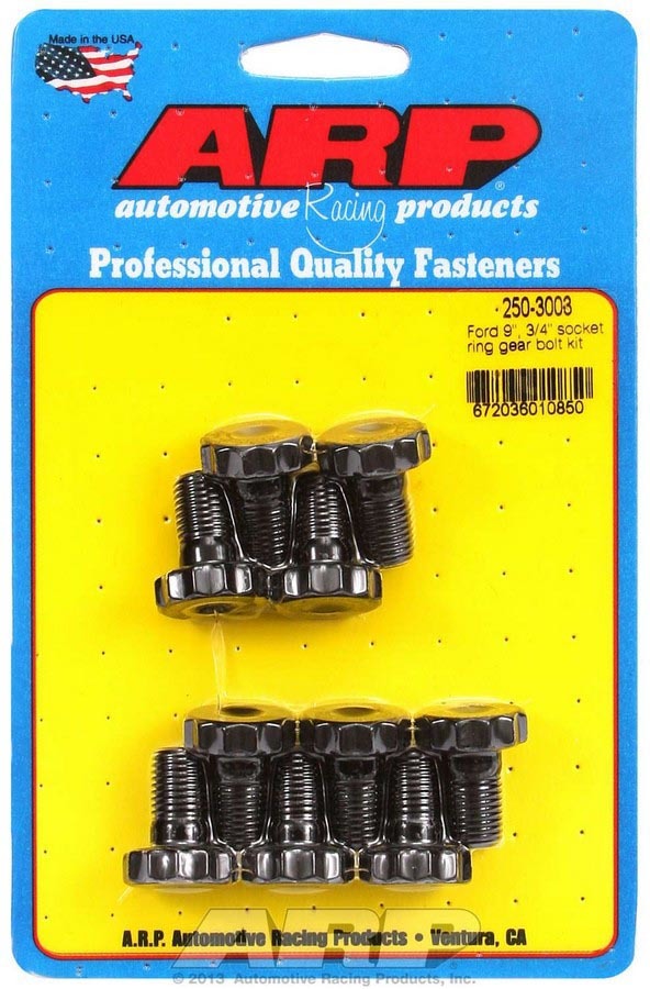 ARP 250-3003 Ford 9in Ring Gear Bolt Kit .750 UHL