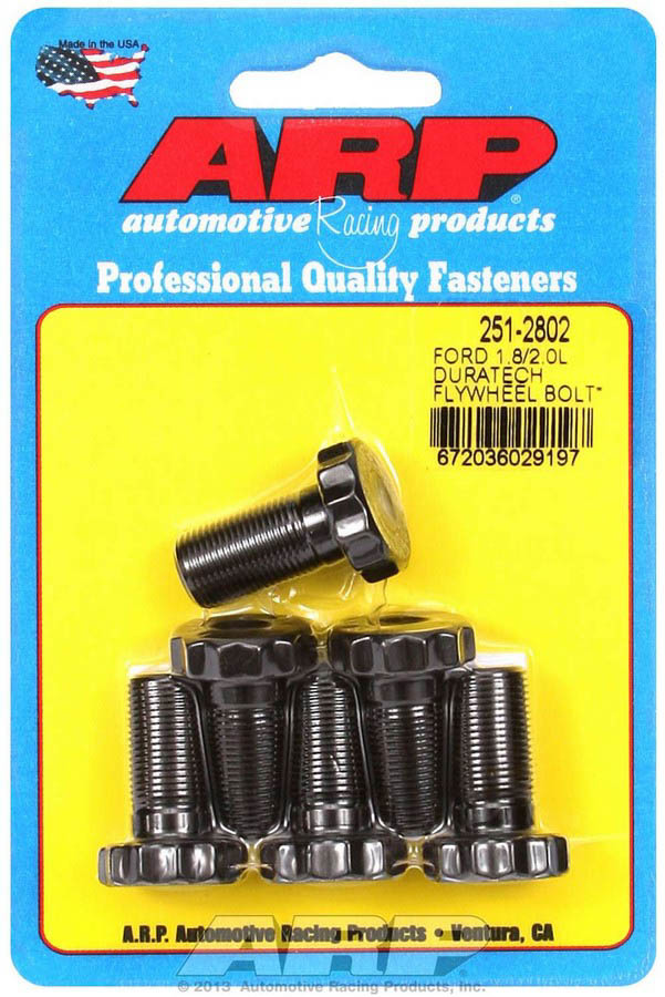 ARP 251-2802 Flywheel Bolt Kit - Ford 1.8/2.0L Duratech