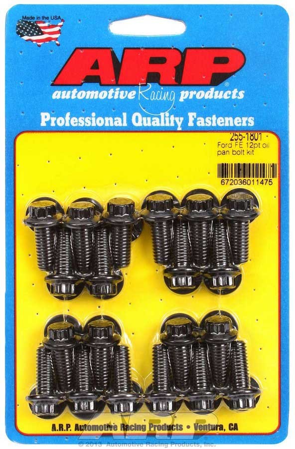 ARP 255-1801 Oil Pan Bolt Kit - 12pt. Ford FE